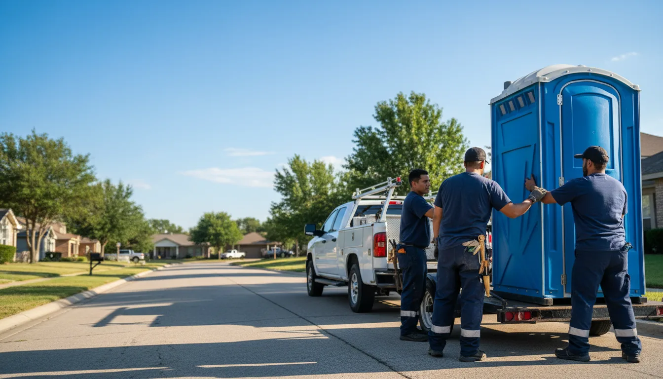 Portable Toilet Rental in Fayetteville, AR near me
